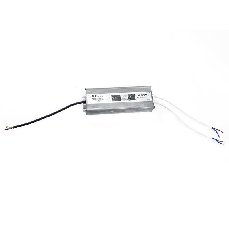 Трансформатор для светодиодной ленты LB500 DC24V 150W IP67 | 25989 | Feron — миниатюра 4