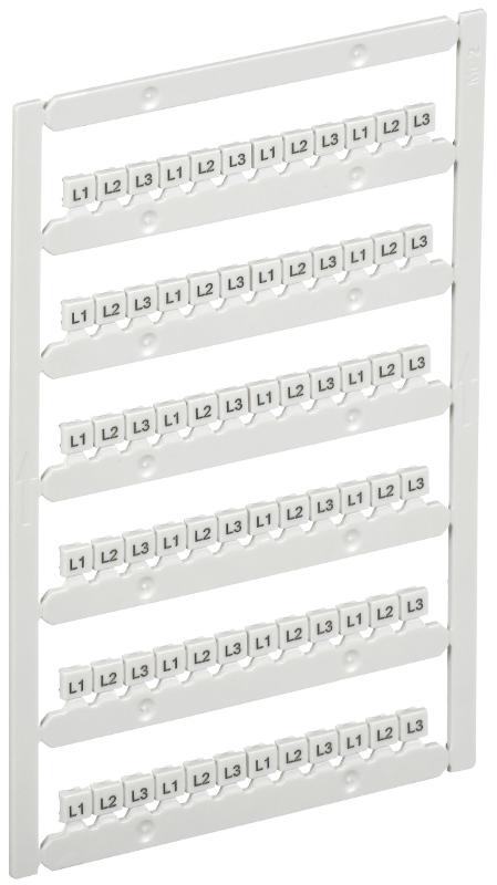 ARMAFIX Маркер для CTS-ML 3 уровня 2,5мм2 "L1; L2; L3"  | AF-CT10D-M-D25-22-3 | IEK (ИЭК) — IEK (ИЭК)