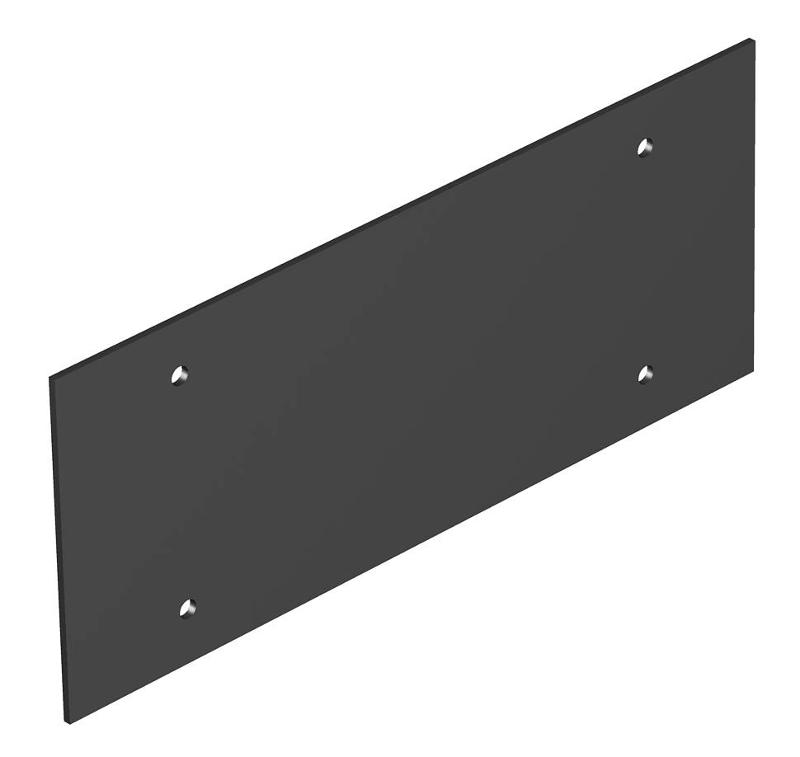 Крышка глухая для напольного бокса Telitank 213x88 мм (ПВХ,черный) (T12L P03S 9011) | 7408124 | OBO Bettermann — OBO Bettermann
