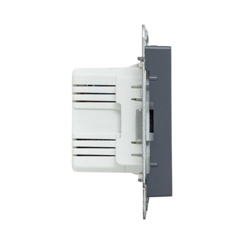 Механизм розетки USB-C - 2шт, графит Эпика  |UP1-SOG-2USBC| EKF — миниатюра 5