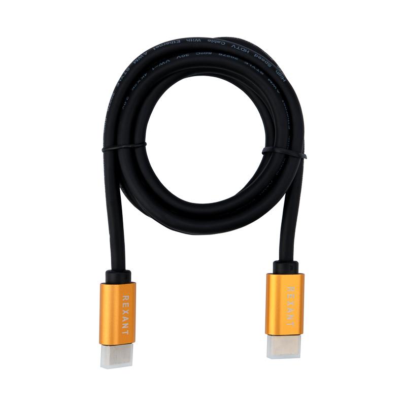 Кабель REXANT HDMI - HDMI 2.0 длина 1.5 метра (GOLD) |17-6103 | REXANT — REXANT