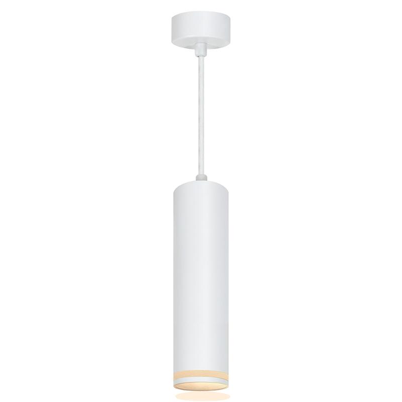 Светильник потолочный на подвесе MR16 35W 230V, белый D55*H280 ML1708 Barrel LUNA | 48083 | FERON — миниатюра 2