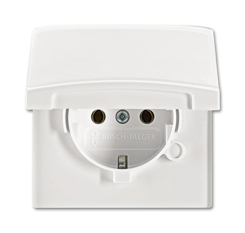 Розетка SCHUKO, 20 EUGK-34-101, с крышкой, Allwetter44, IP44, альп. белый, уплотн. кольцо в комплекте, 16А, 250В. | 2064-0-0289  | 2CKA002064A0289 | A — ABB