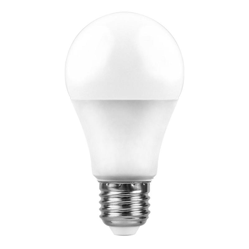 Лампа светодиодная LB-93 (12W) 230V E27 2700K A60 | 25489 | FERON — миниатюра 2