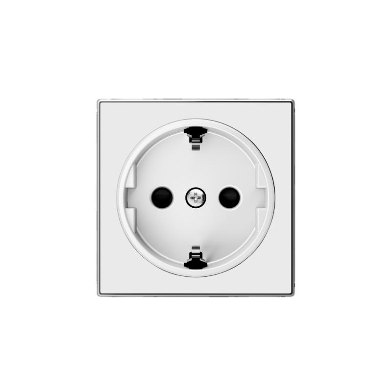 Накладка для розетки SCHUKO, серия SKY, цвет альпийский белый|2CLA858800A1101| ABB — ABB
