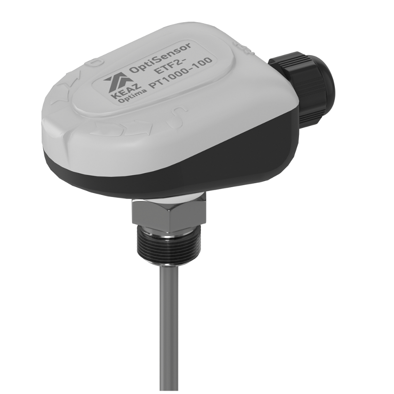 Датчик температуры погружной OptiSensor ETF2-PT1000-100 | 286505 | КЭАЗ — КЭАЗ (Курский электроаппаратный завод)