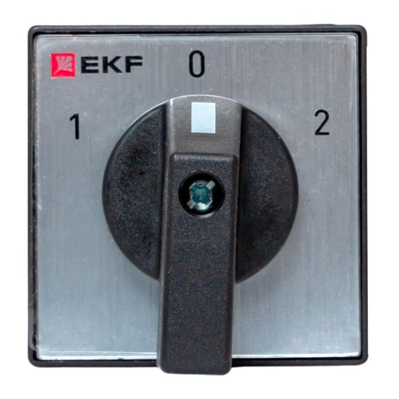 Переключатель кулачковый ПК-1-22 25А 2P «1-0-2» IP65 | pk-1-22-25-65 | EKF — миниатюра 2