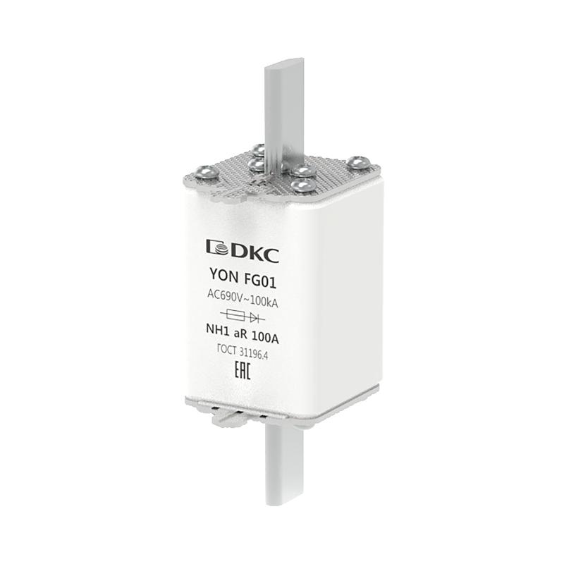 Предохранитель YON ножевого типа FG1 100А 690V характеристика aR | 1FG01-0100-690V-AR | DKC — DKC (ДКС)