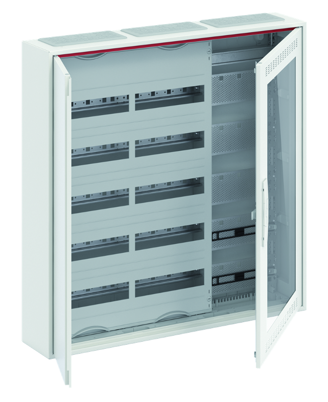 Шкаф 120М навес медиа IP30, 800x800x160 DIN-125 мм N/PE и Wi-Fi дверью с вент. отв. CA35VMW | AT53MMW | 2CPX052225R9999 | ABB — ABB