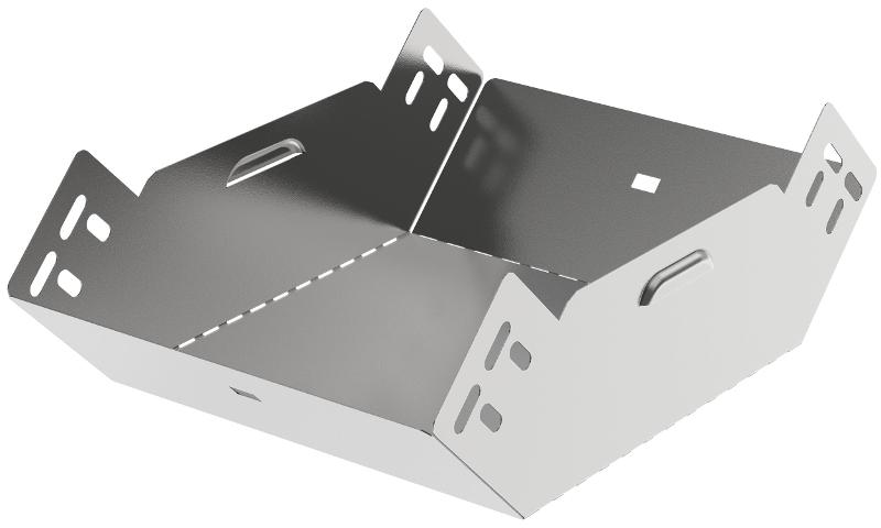 ESCA 3 Поворот верт. внутр. 90град 80х200-0,6 | ES3-PN-90-080-200-06 | IEK — миниатюра 1