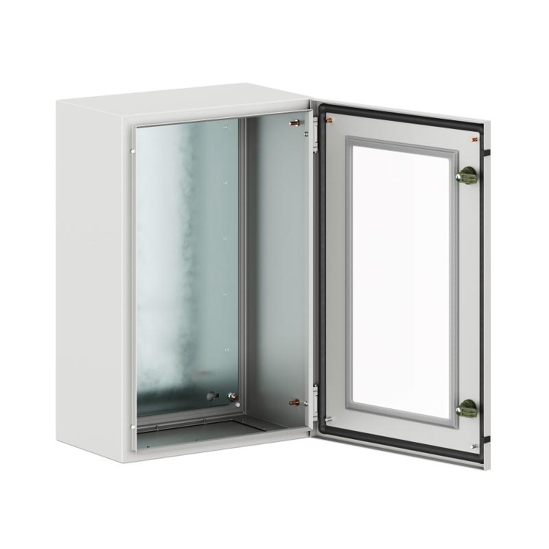 Корпус навесной уличный ST Outdoor с М/П с прозрачной дверью ВxШxГ 600x400x250 мм, IP66 | R5STX0649-OUTDOOR | DKC — миниатюра 2