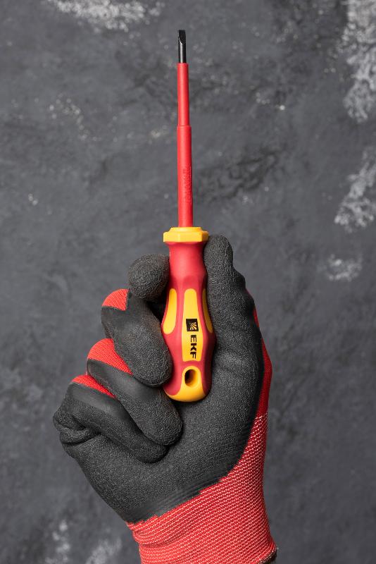 Отвертка Master SL4x100 мм 1000В EKF Basic|sl-4-100-mas-in|EKF — миниатюра 4