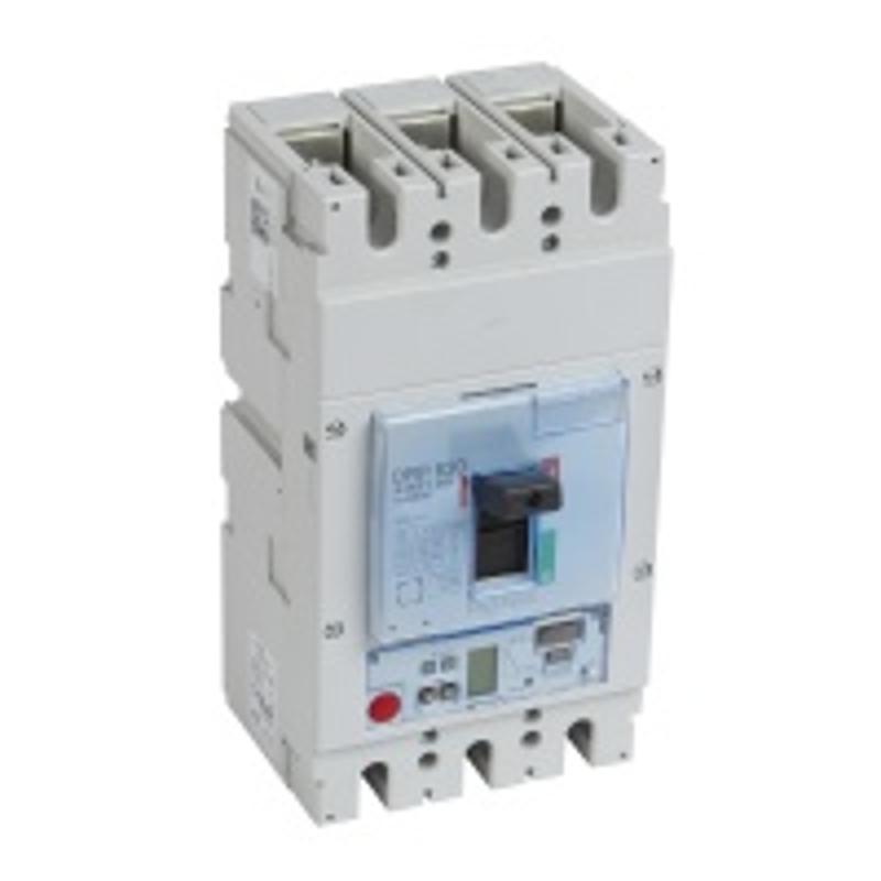 Выключатель автоматический DPX3 630 - эл. расц. S2 - с изм. блоком. - 50 кА - 400 В~ - 3П - 500 А — миниатюра 2