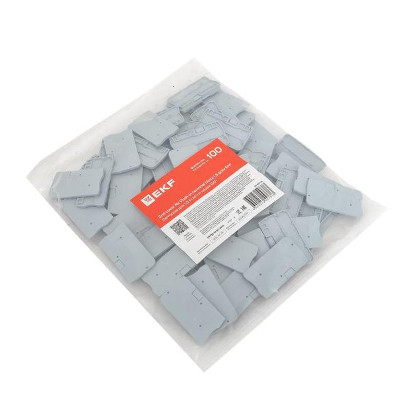 Заглушка для 1.5 Push-in серая| EP-PIT-1,5 | EKF — миниатюра 7