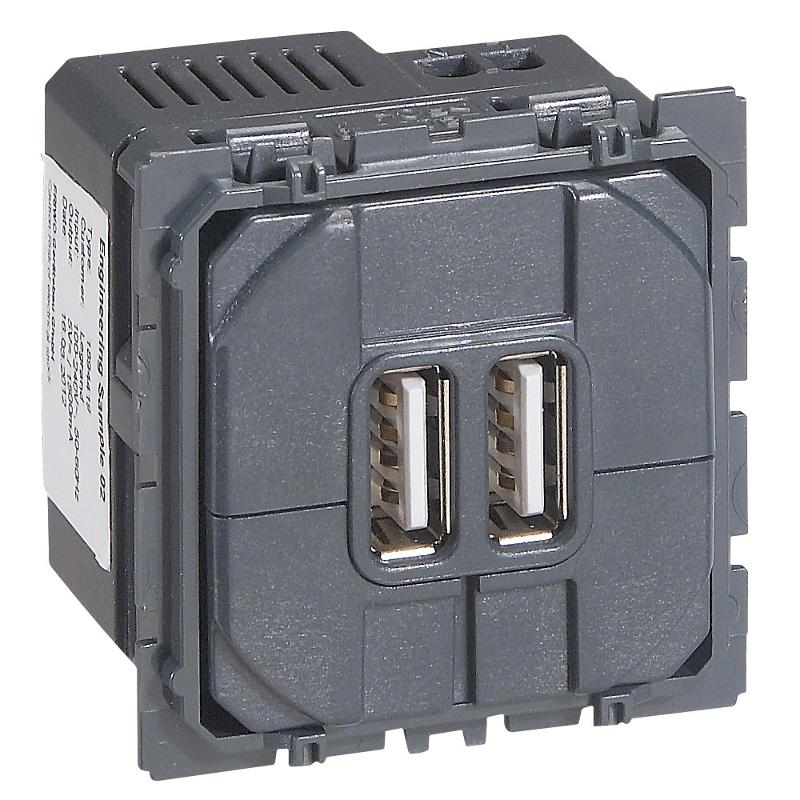 Celiane Мех USB розетки 2 ной | 067462 | Legrand — Legrand