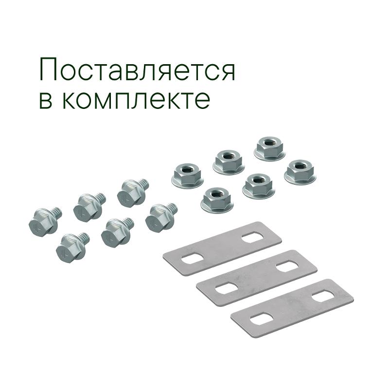 Крышка на Т-ответвитель, осн.500, R600, горячеоцинкованная в комплекте с креп. эл. и соед. пластинами, необход | LK0506KHDZ | DKC — миниатюра 2