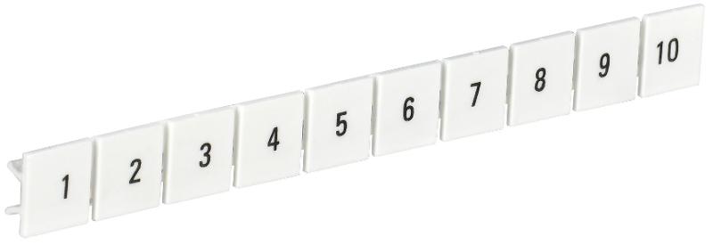 Маркеры для КПИ-10мм2 с нумерацией №№ 1-10  | YZN11M-010-K00-10 | IEK  — IEK (ИЭК)