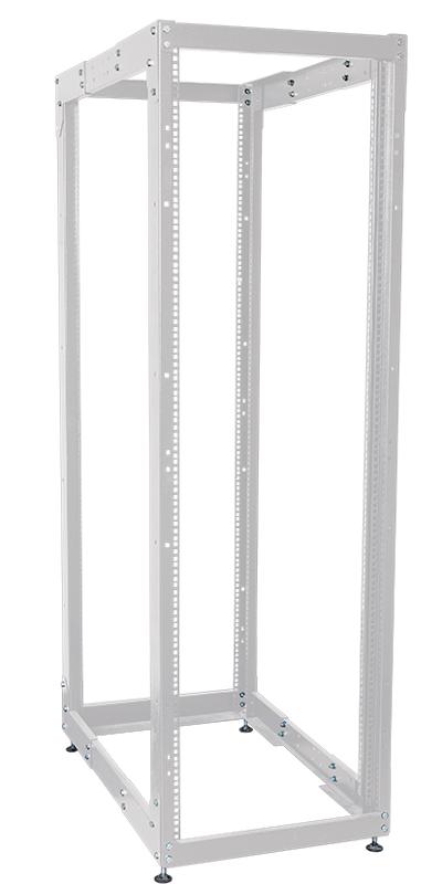 19" двухрамная стойка, 33U, 600x800 мм, серая | LF35-33U68-2R | ITK — ITK