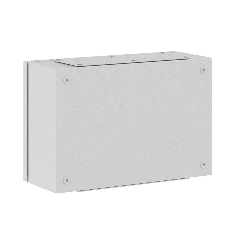 Корпус сварной металлический CDE, 300 х 200 х 120 мм, с фланцами, IP55 | R5CDE32120F | DKC - ( замена на код R5SDE3212F ) — миниатюра 3