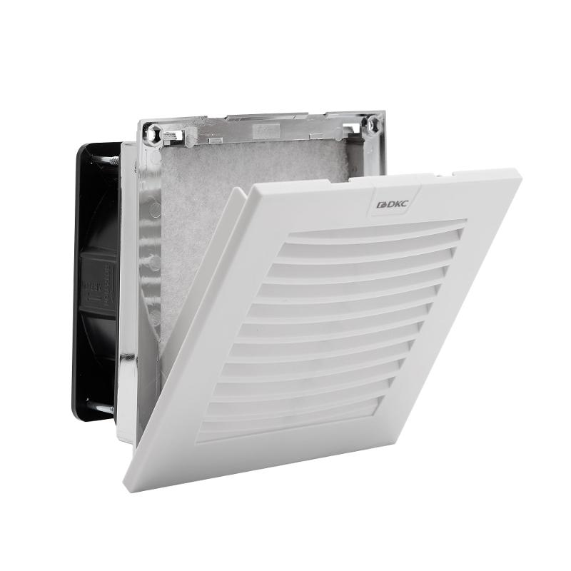 Вентилятор с фильтром ЭМС 100 м3/ч, 115&230В AC, 152х152 мм, IP54 | R5MCV15231 | DKC — миниатюра 3