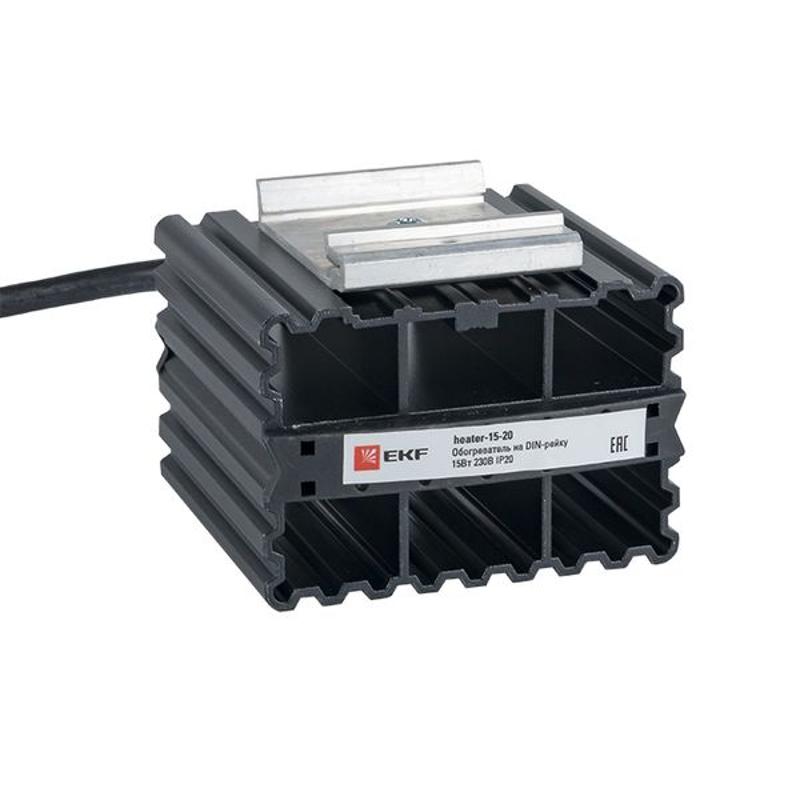 Обогреватель на DIN-рейку 15Вт 230В IP20 EKF PROxima | heater-15-20 | EKF — миниатюра 10