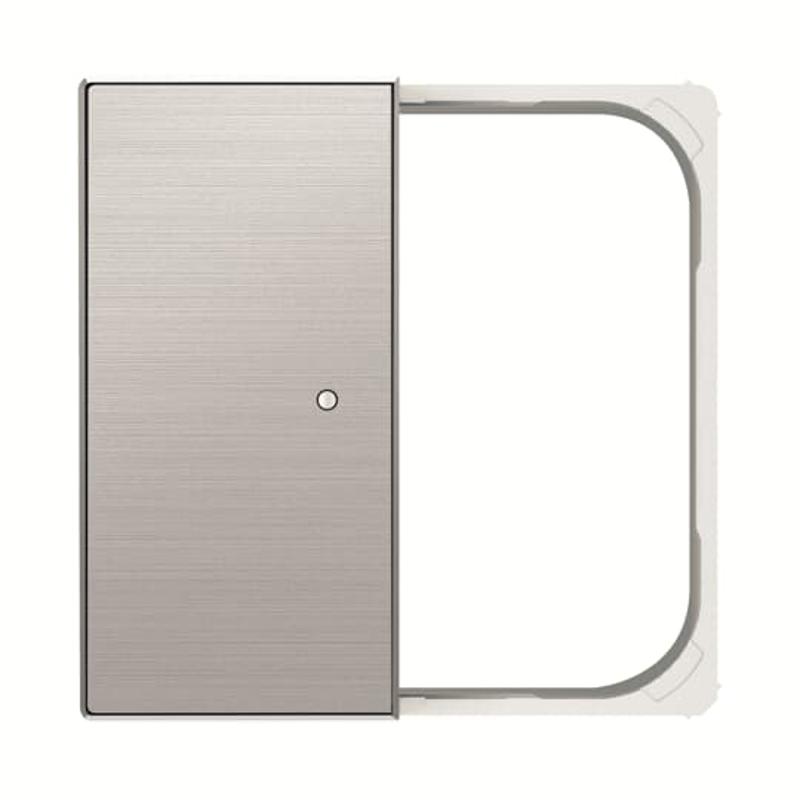 SR-2-85AI Клавиша двойная free@home, SKY, нерж. сталь|2CLA852640A1401| ABB — ABB