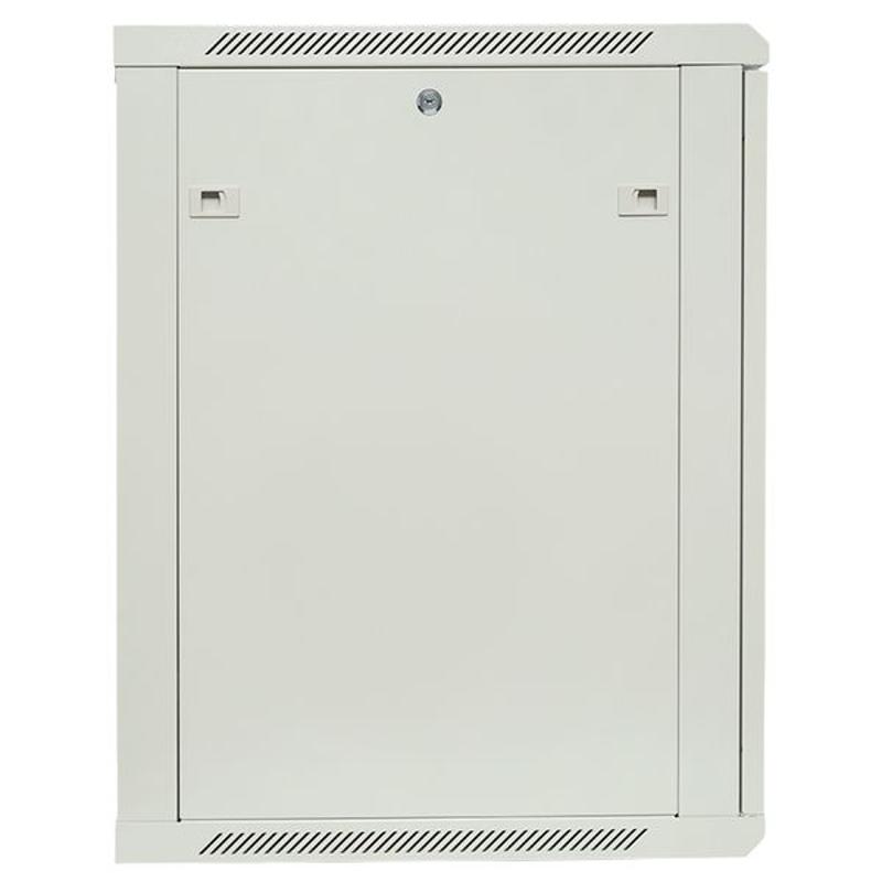 Шкаф настенный 19" TERACOM PRO 15U 600х600 мм дверь стеклянная с замком-ручкой серый|TRP-WLL-1566-40G|EKF — миниатюра 38