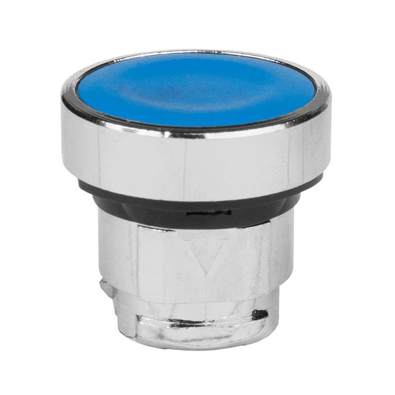 Головка кнопки OptiSignal D22 A4-P-6 синяя металл ZB4BA6 |332217| КЭАЗ — фото 1 | Sento