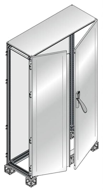 Шкаф ISX нерж.ст. с непр.дв 2000x1200x600 | ES2026BX | ABB — ABB