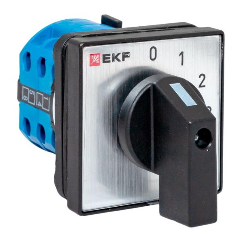 Переключатель кулачковый ПК-1-101 10А 1P «0-1-2-3» IP65 | pk-1-101-10-65 | EKF — EKF