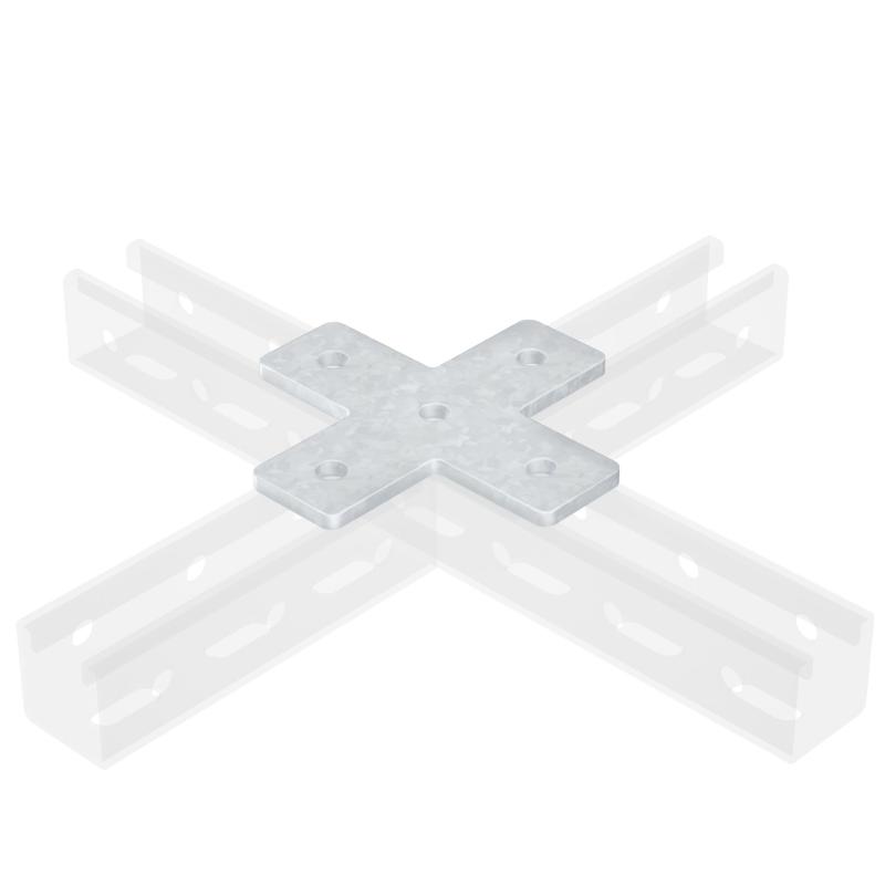 Пластина соединительная Х-обр., INOX 304 | IBMD1041C | DKC — DKC (ДКС)