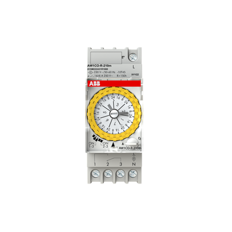 Реле времени недельное AW1CO-R-210m | 2CSM222431R1000 | ABB — миниатюра 2