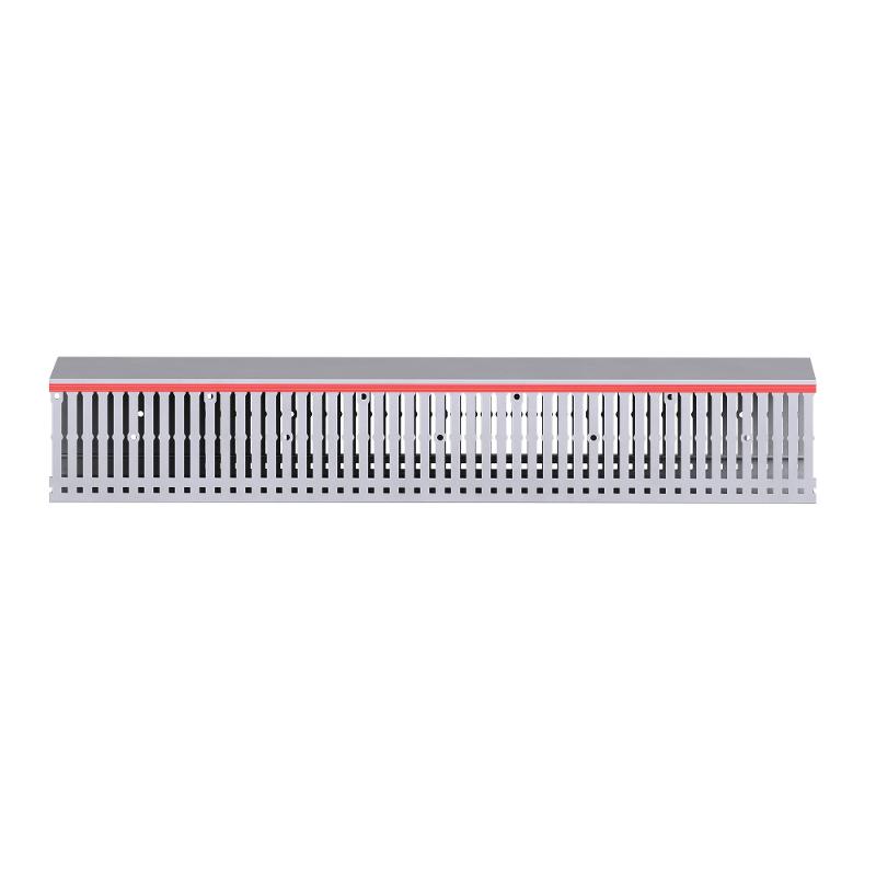 Короб перфорированный, серый RL6 100x80 | 01130RL | DKC — миниатюра 2