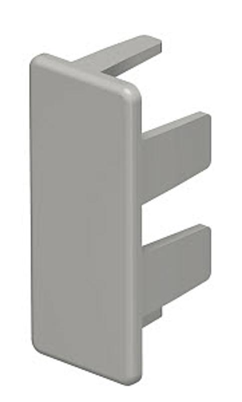 Торцевая заглушка кабельного канала WDK 15x40 мм (ПВХ,серый) (WDK HE15040GR) | 6158722 | OBO Bettermann — миниатюра 2
