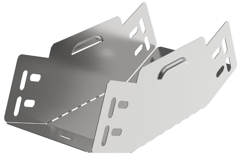 ESCA 3 Поворот верт. внутр. 45град 80х100-0,6 | ES3-PN-45-080-100-06 | IEK — миниатюра 1