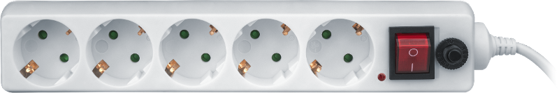Сетевой фильтр NSP-05-500-ESC-3х0.75 сет фильтр, 5 гн., 5м | 71863 | Navigator — Navigator