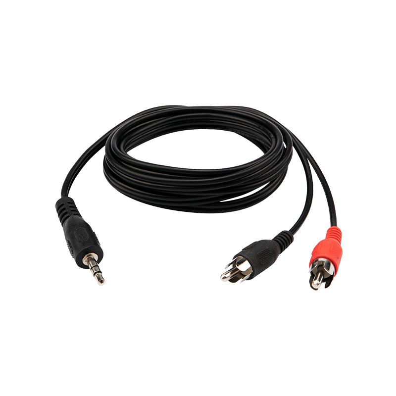 Шнур Стерео 3,5 мм - 2 RCA, длина 1,5 метра | 17-4202 | REXANT — миниатюра 1