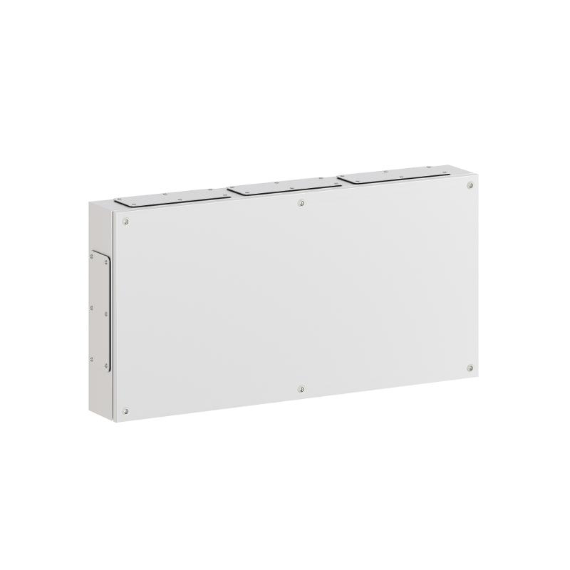 Корпус клеммный металлический SDE ВхШхГ 800x400x120 мм с фланцами | R5SDE8412F | DKC — миниатюра 1