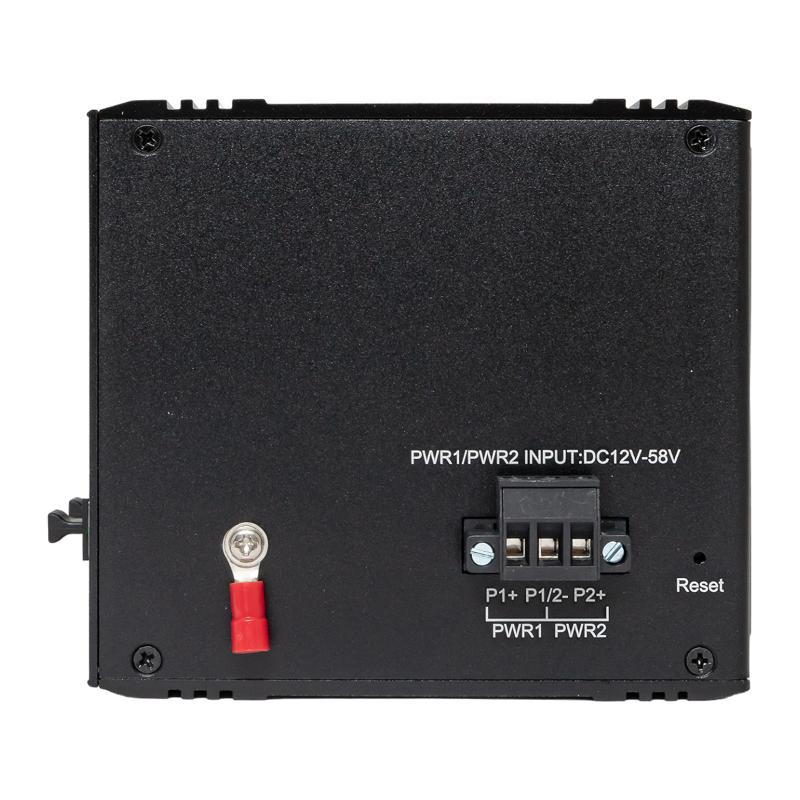 Промышленный неуправляемый коммутатор U-2GX/SFP-16GT, 2 порта 1000Base-X SFP, 16 портов 10/100/1000Base-T(X) RJ45, монтаж на динрейку TSX |TSX-U-2GX/S — миниатюра 3