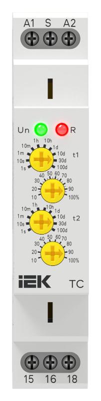 Реле циклическое TC 1 конт. 230В AC | CTR-430-TC-1-1HD-A230-C00 | IEK — миниатюра 2