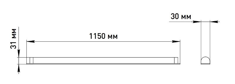 Светильник светодиодный линейный T8  SPO-501-M-4K-18 1200мм 18Вт 4000К IP20 матовый | Б0061358 | ЭРА — миниатюра 3