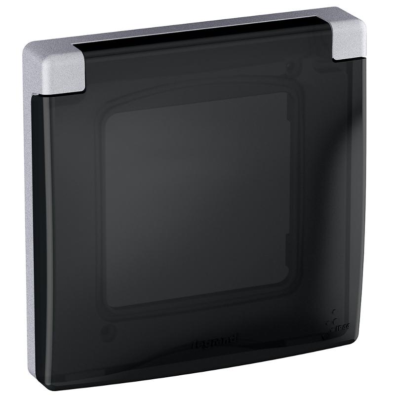 Inspiria Алюминий Рамка с защитной крышкой IP44 — миниатюра 2