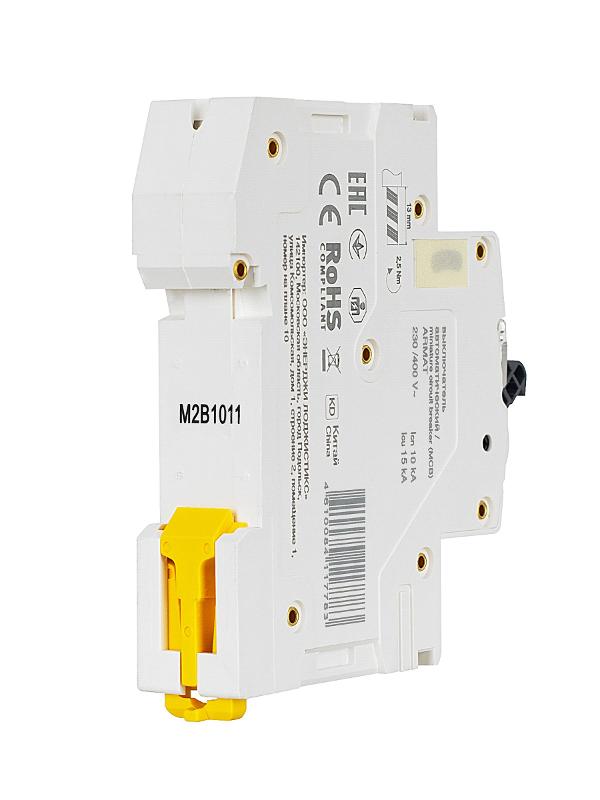Выключатель автоматический однополюсный M10N 1P B 10А 10кА ARMAT | AR-M10N-1-B010 | IEK — миниатюра 5