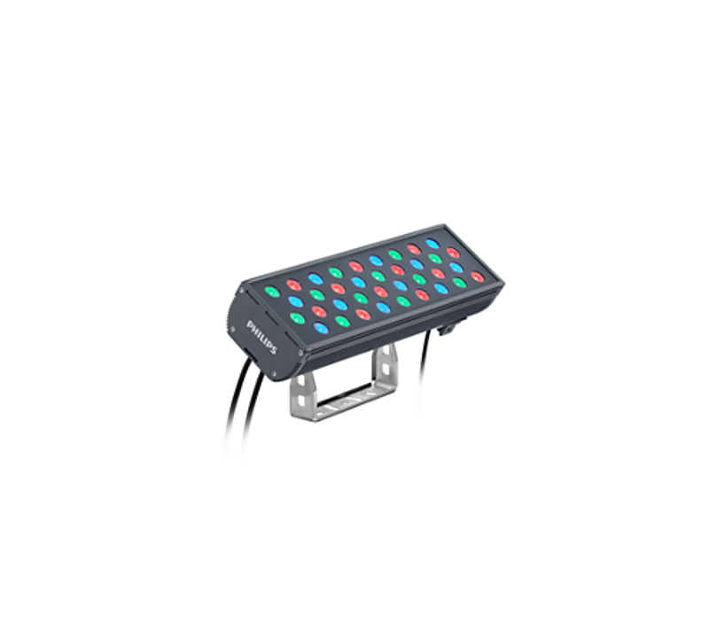 Прожектор светодиодный архитектурный BVP340 36LED RGBNW 220V L45 8 DMX | 911401747192 | PHILIPS — фото 1 | Sento