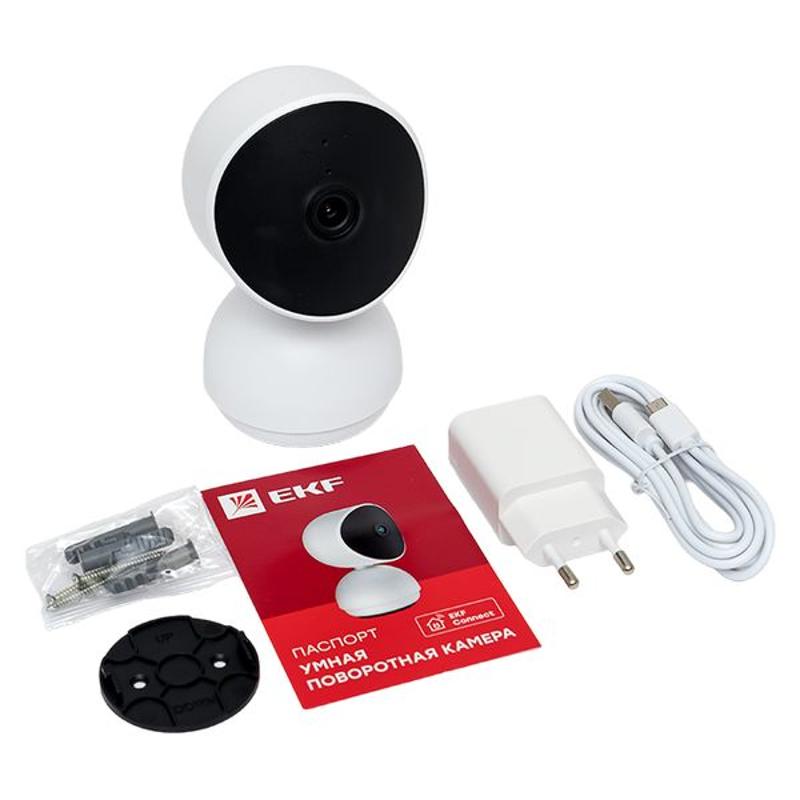 Умная поворотная камера | EKF Connect Wi-Fi белая | scwf-usb | EKF — миниатюра 23