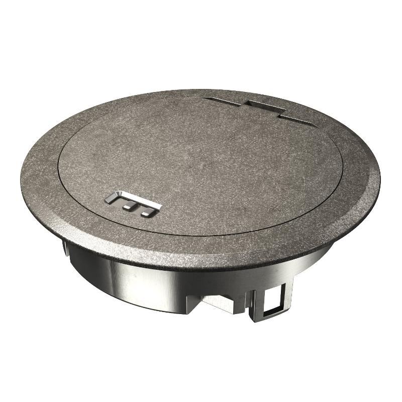 Лючок GES R2, пылевлагостойкий IP66, IK10, нагрузка до 2039 кг, 40х140 мм (металл оксидированный) | 7408849 | OBO Bettermann — OBO Bettermann