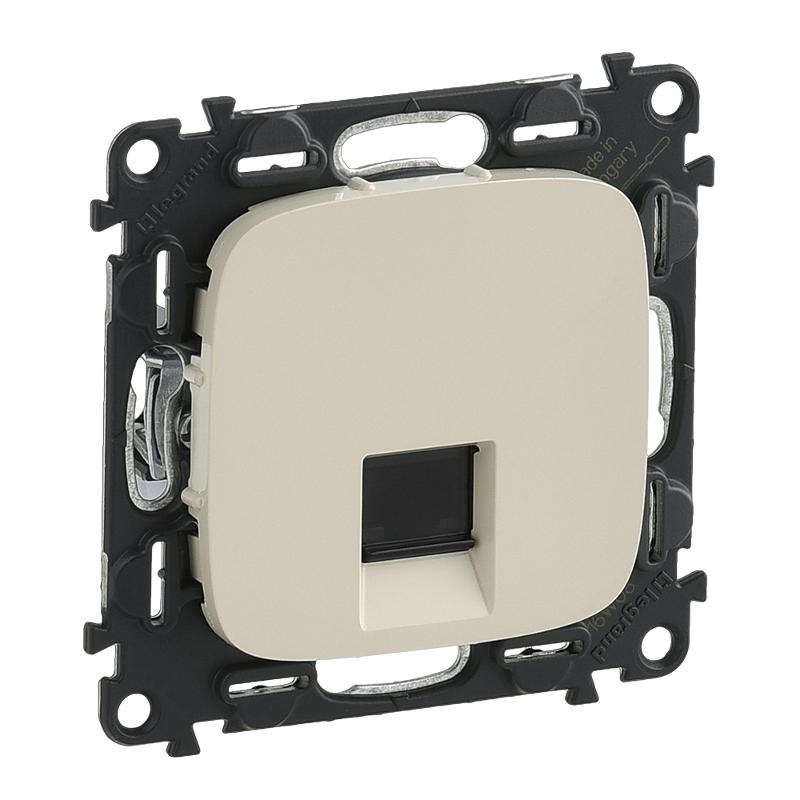 Valena ALLURE DIY Сл.кость Розетка комп(RJ45) 1-ая 5 кат UTP | 753840 | Legrand — Legrand