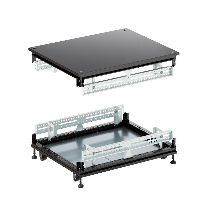 Крыша основание сплошные IT-CQE 800x1000, RAL9005 | RBIT810S | DKC — миниатюра 1