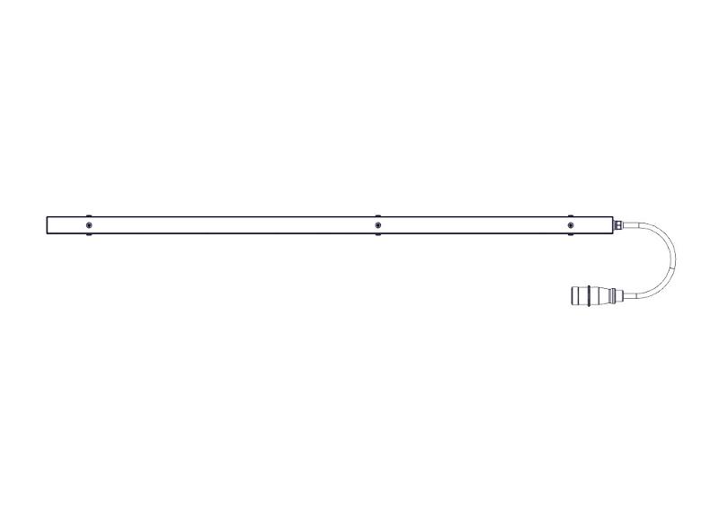 БРП Uniprom, управляемый, 0U, 400В, 3Ф, 16A, 36xC13 6xC19, 3м кабель, IEC309 | UP8981 | SE — миниатюра 7
