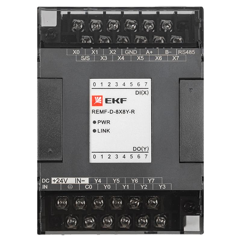 Модуль дискретного в/в REMF 8/8 PRO-Logic | REMF-D-8X8Y-R | EKF — миниатюра 10
